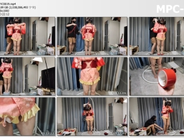 凛凛蝶_海砂 铁甲城的卡巴内瑞无名捆绑吊缚踮起脚尖，在空中摇晃