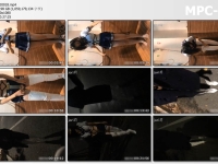 Jori莉_制服少女白丝长靴+龟甲束+贞操带外出