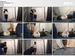 丝组米亚_女职员没有完成老板的任务而遭受到驷马绑缚惩罚
