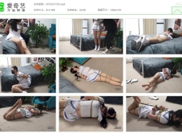 逍遥工作室_入室劫案 都市丽人被入室捆绑挠脚心折磨