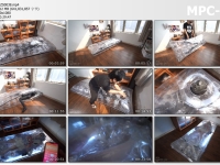 闪闪工作室_【防化女团】赛博成人玩偶 PVC真空床带来的超紧压迫