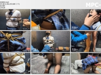 雨辰工作室_小Q（小犬）立柱绑F TJ 立柱捆绑 强高 K9 TK 鞭打 日式 股绳 黑丝 纹身