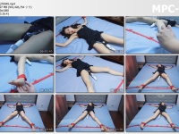 树屋轻调_定拍灵灵 双机位多角度拍摄 床上大字捆绑 固定呻吟挣扎伴随TK