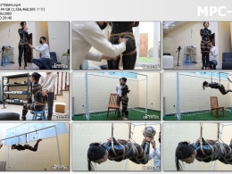 半岛束艺台_横杆吊及中国结绳裤做法