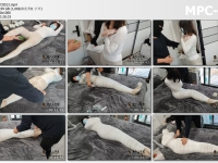 象人原创_小秋鲜膜+绷带全包 绝望TK 脚底和腹部