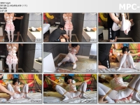 倔强原创_小舞吊缚 壁咚 放置 分腿 乳夹 震震内置 一小时全程