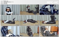 FSS工作室_Dove小姐姐的百合修女头套窒吸游戏 女虐女 双层极限ZX 强高BP 修女服 拘束衣 透明头套 驷马捆绑 胶带拘束