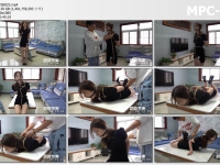 蔚蓝艺束_瑶瑶高手股绳驷马 钢枷勒嘴 口水