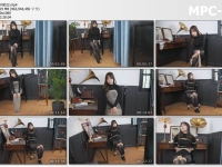 4K映像_孤独的舞蹈家，丝袜捆绑堵嘴